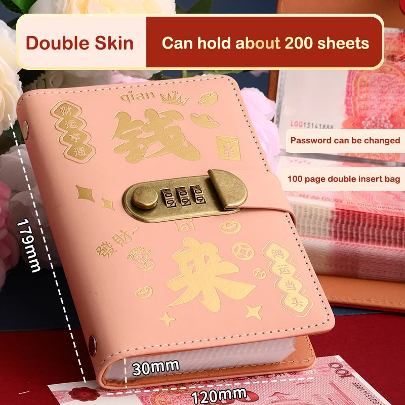 100 Envelopes Money Saving Reusable Children Challenge Notebook Qme A5
