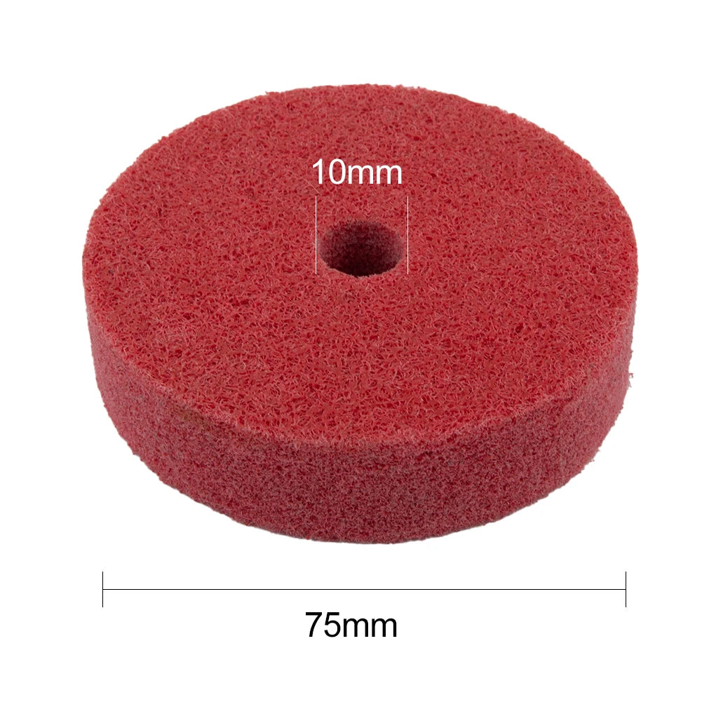 1 Pc Grinding Wheel Replacement 3Inch Nylon Grinding Wheels Power Sanding Tools Polishing Pads For Polishing Metal Wood Qme Default Title