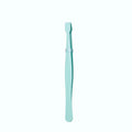 Professional Eyelash Extension Tweezers Flat Head Design That Fits Qme green