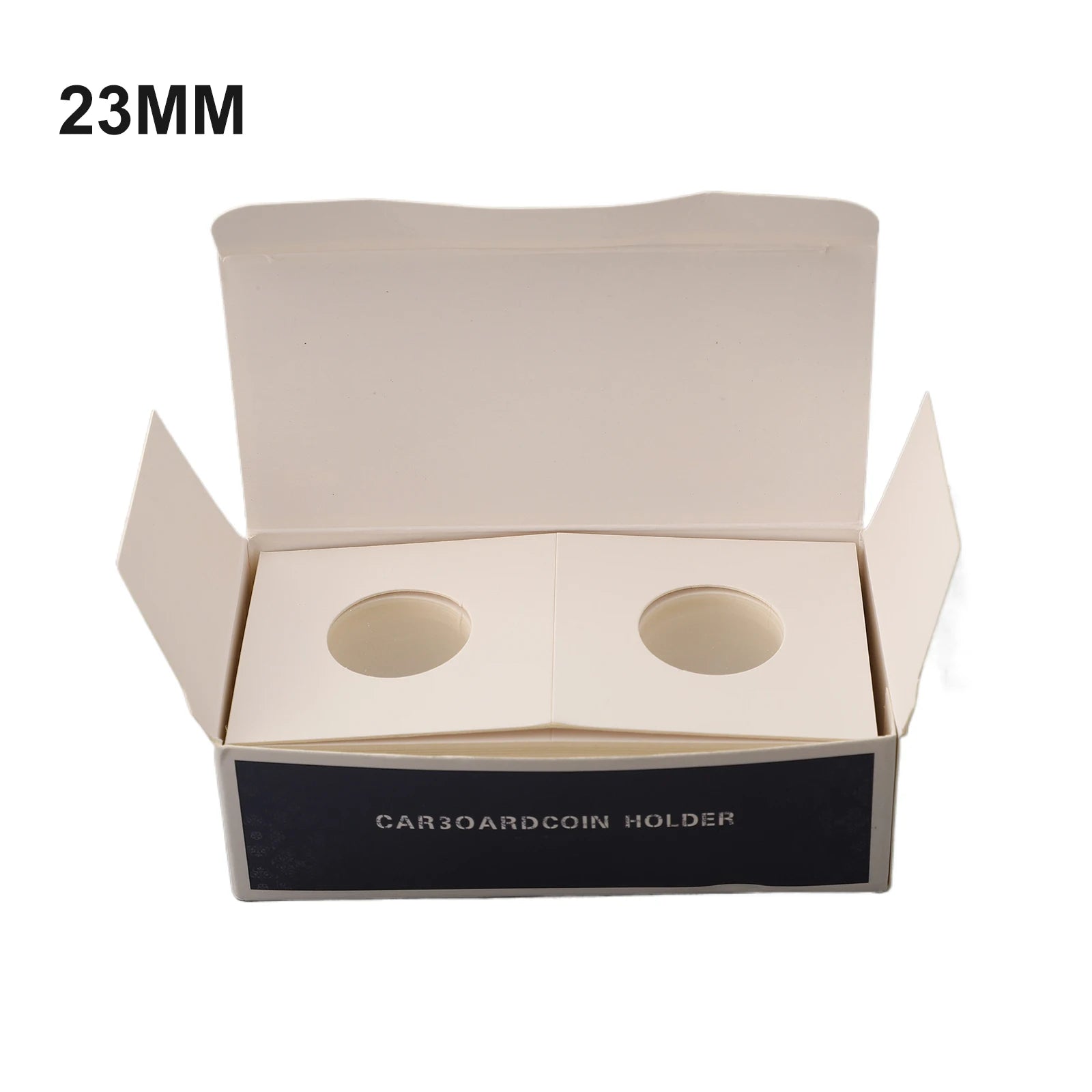 Coin Holders Square Cardboard Box Ensures Safe and Convenient Storage for Your Coin Collection 12 Specifications Qme 23mm