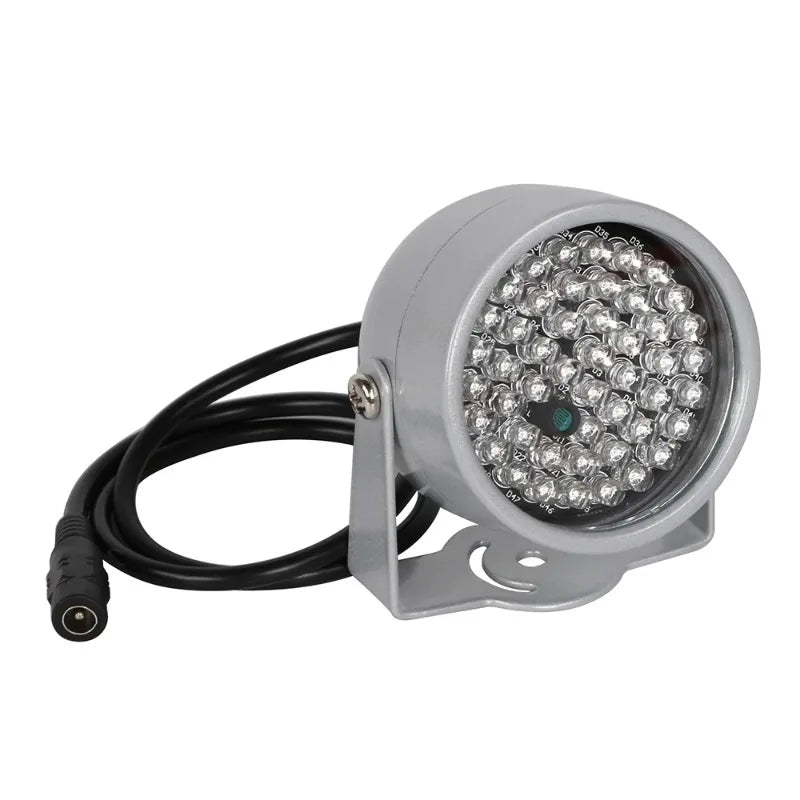 1PCS 12V 4LED Infrared Fill Light Auto Sensor IR Supplementary Lamp High Power IR Array Auxiliary Light Qme