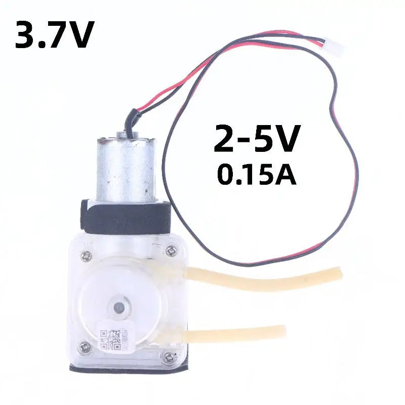1Pc Self Priming Pump Micro DC 3V 3.7V Peristaltic Water Pump Can Change Flow Direction Of Inlet And Outlet Small Liquid Pump. Qme