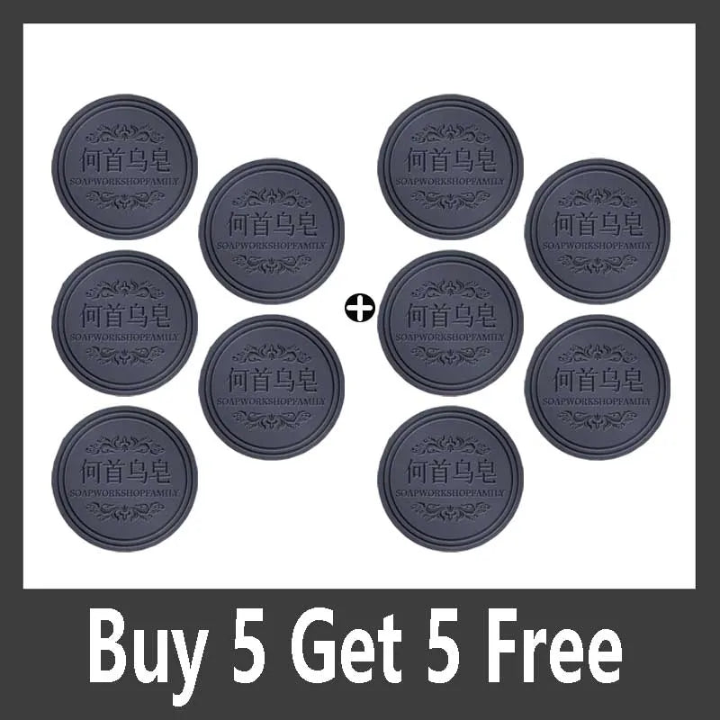 Hair Darkening Shampoo Soap Bar Repair Gray White Hair Color To Black Shampoo Soap Hair Nourishing Shampoo Soap Bar Qme Buy 5 Get 5 Free