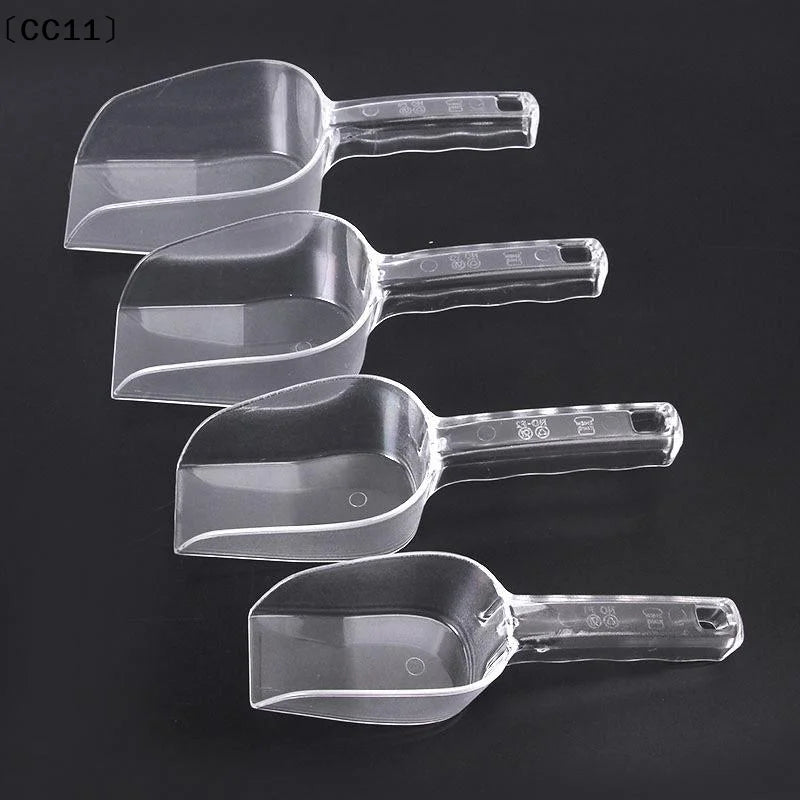 Bar Buffet Favor Party Ice Sugar Sweets Candy Clear Acrylic Scoops Qme