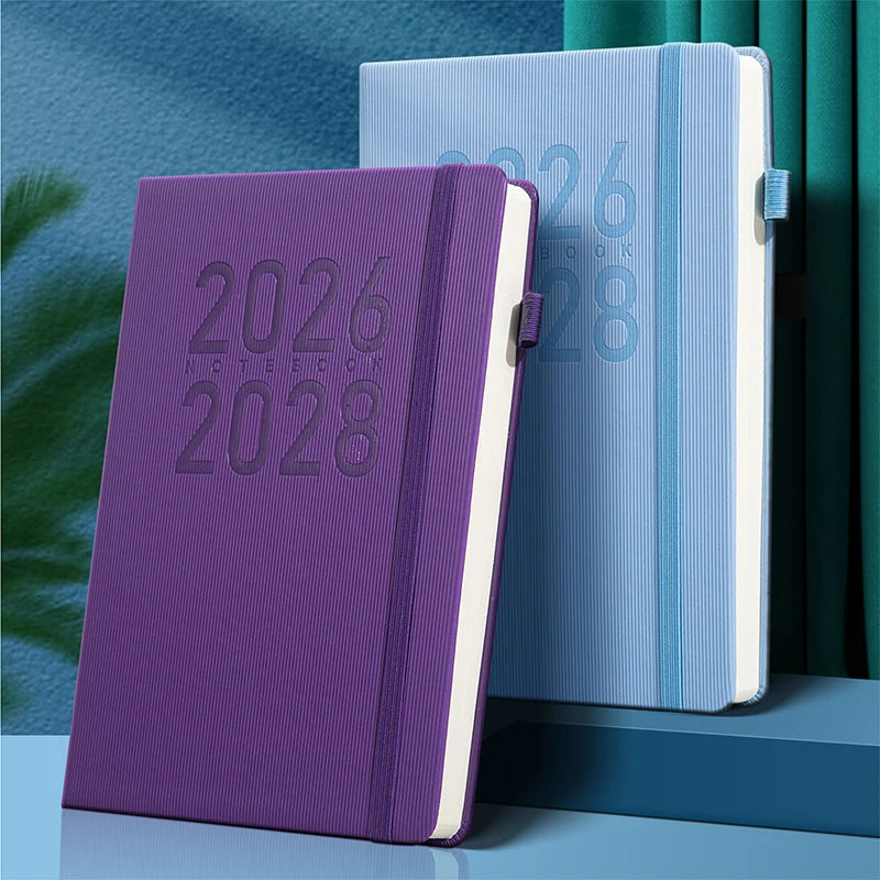 3-Year Monthly Planner Calendar Diary Writing 2026-2028-January Qme