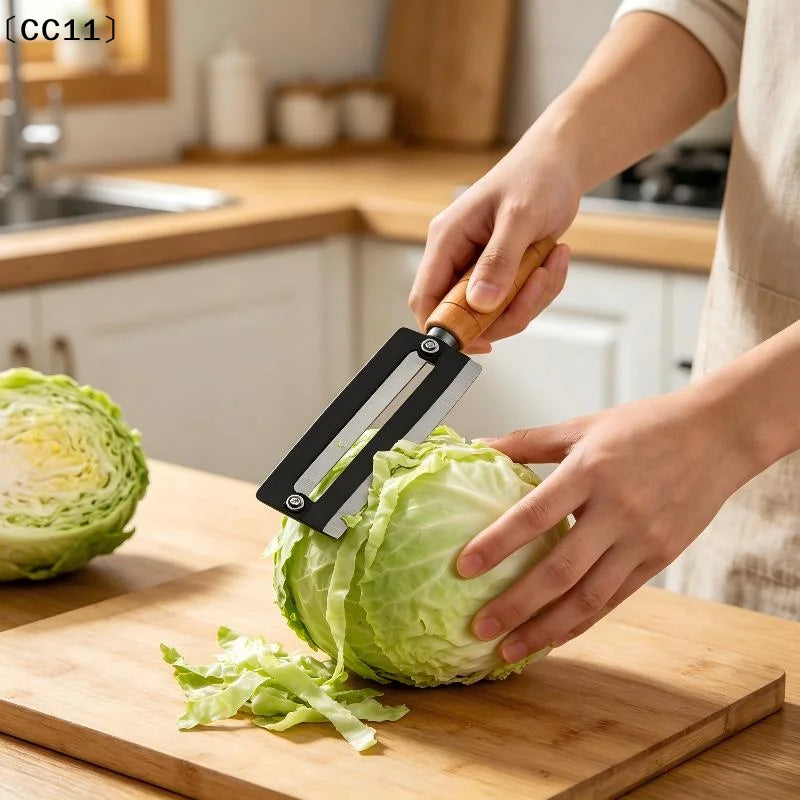 Stainless Steel Peeler Kitchen Fruit Vegetable Non-slip Handle Qme