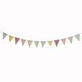12 Flags Colorful Birthday Bunting Banner Wedding Birthday Party Decor Wall Hanging Banners Outdoor Garden Waterproof Bunting Qme Default Title