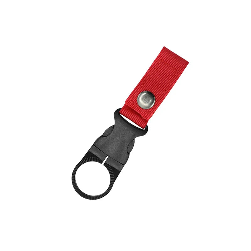 Webbing Buckle Hook Water Bottle Holder Clip Outdoor Nylon Climb Qme A4