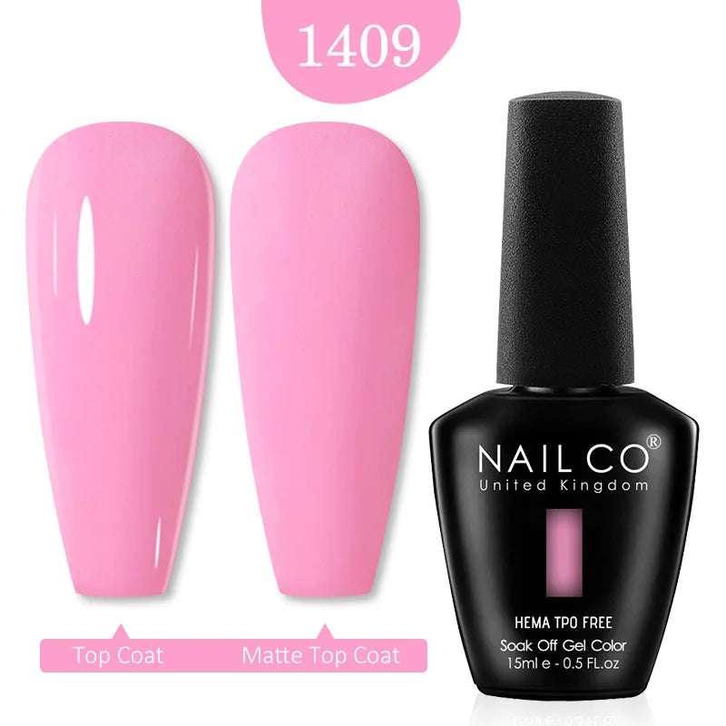 NAILCO Glitter Reflective Series Gel Nail Polish Nails Art Semi Qme
