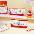 Hello Kitty Minimalist Pencil Case Stylish Cartoon-themed Fabric Qme 3 Random Styles