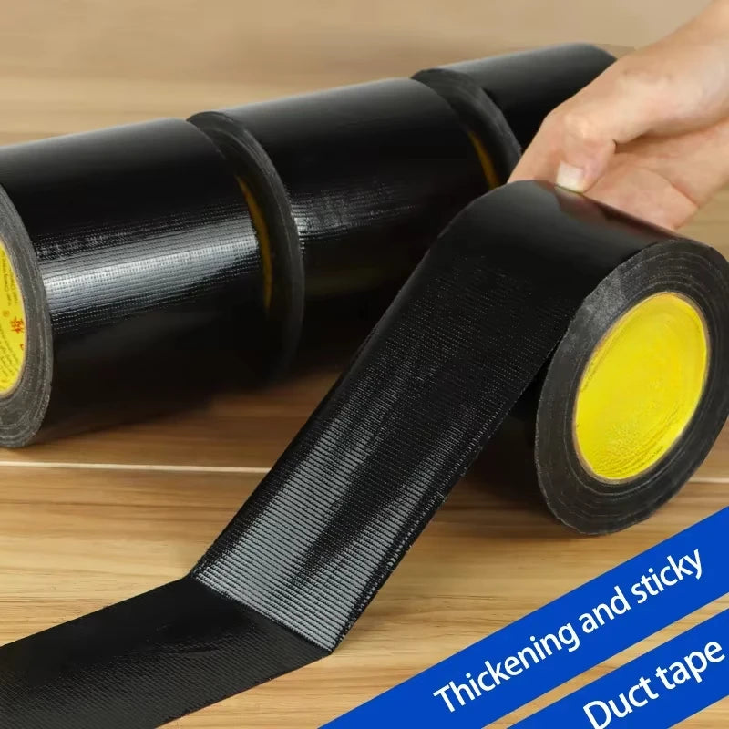 1roll Super Adhesive Fabric Duct Tape,Electric Bicycle Seat Repair, Tarpaulin Repair,tent Repair,blocks Water and Leaves No Glue Qme