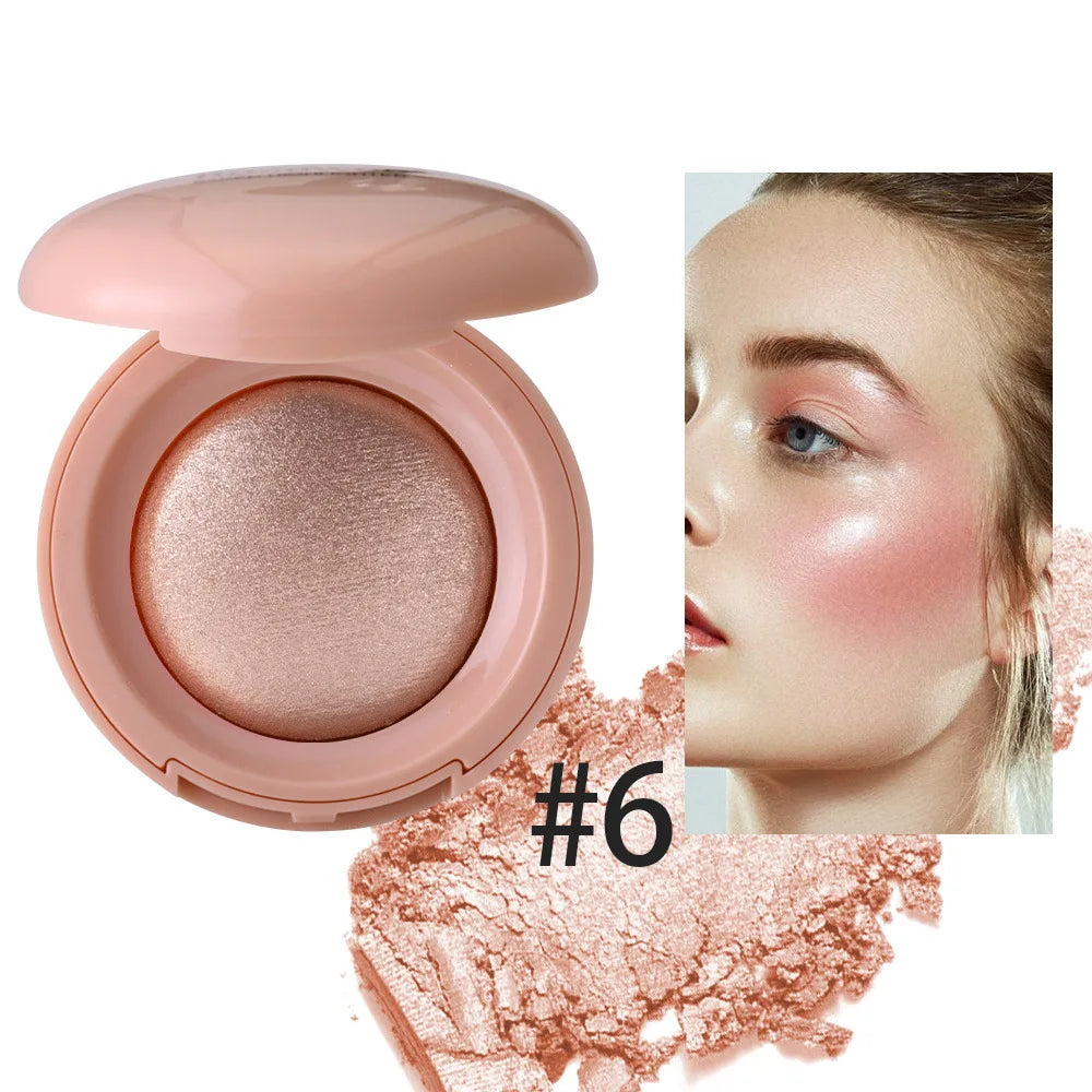 Monochrome Face Brightening Highlighter Lightweight Non-greasy Qme 06