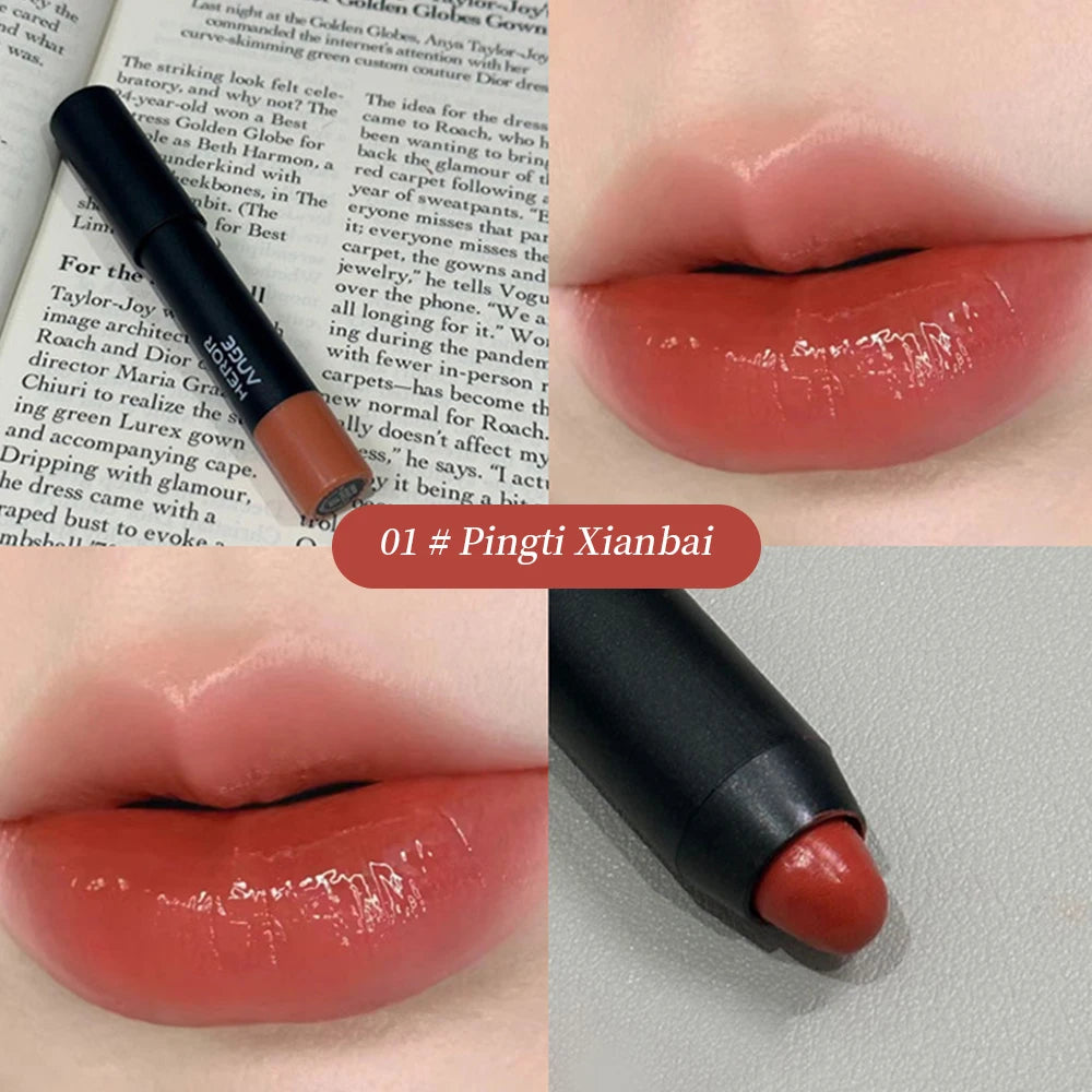 HERORANGE Lipstick Pen Moisturizing Long-lasting Outline Lip Line Qme HR611-1