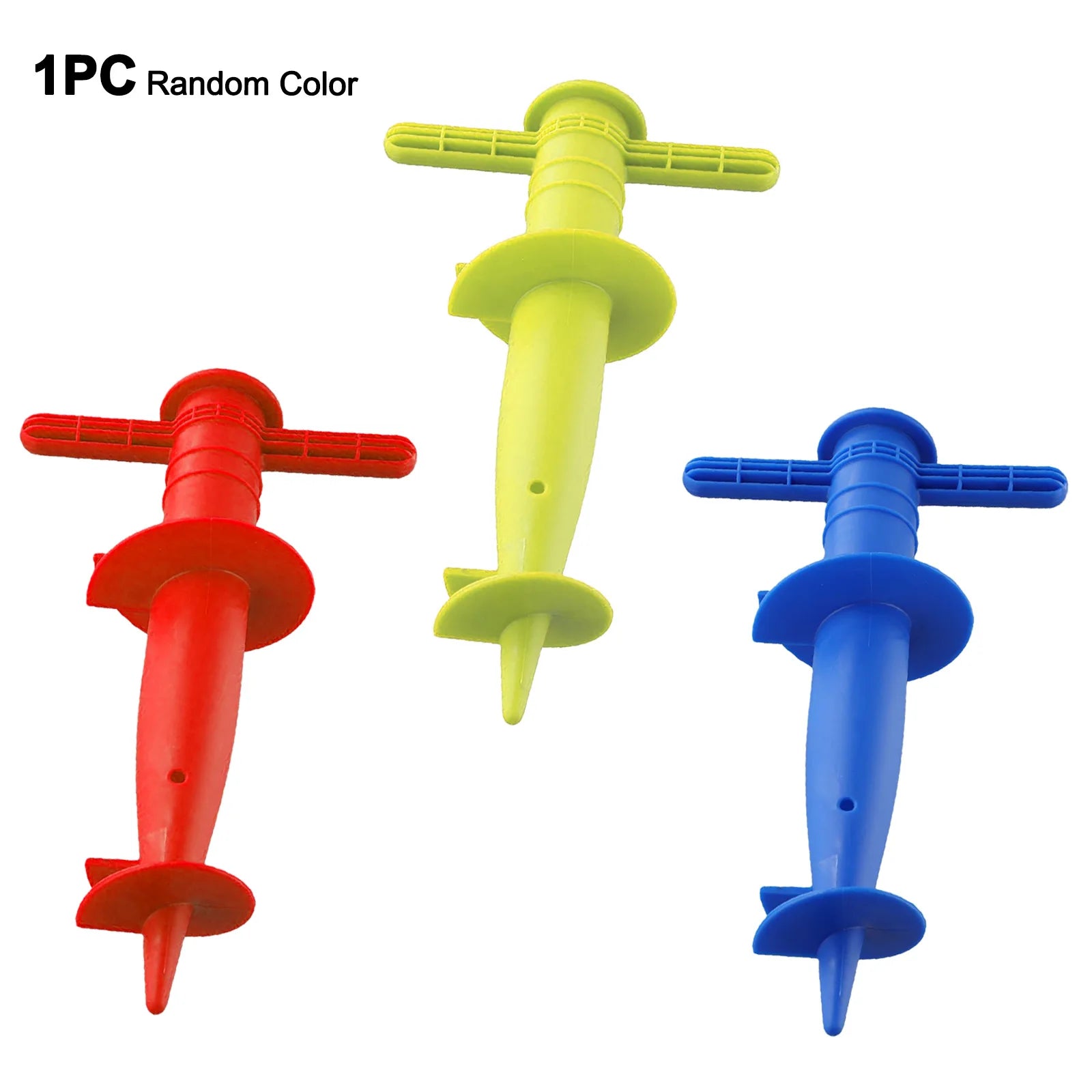 1PC Umbrella Base Adjustable Plastic Sun Beach Patio Sand Ground Fixing Tools Anchor Stand Spike Auger Tools Spikes Parts Qme