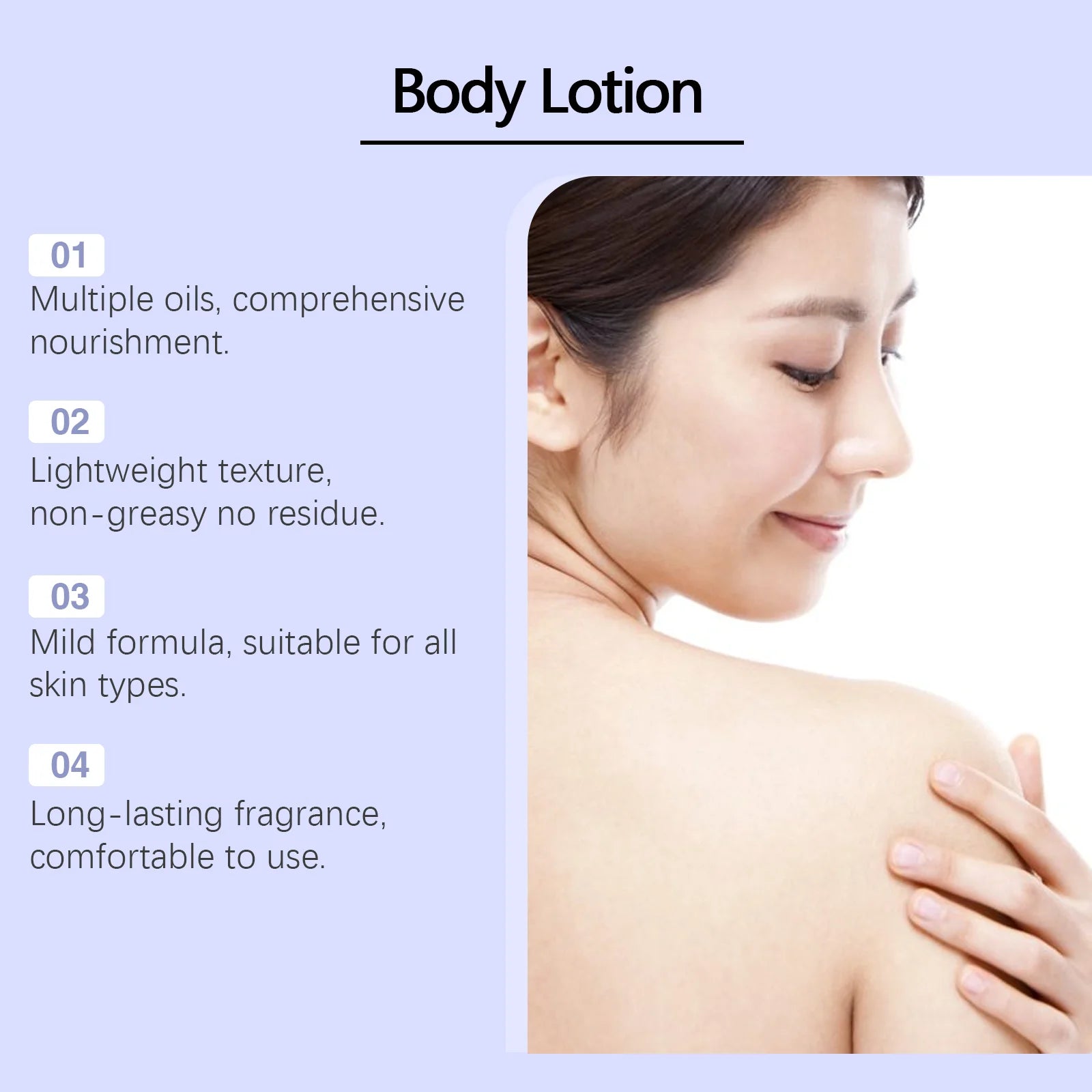 Tender Moisture Body Lotion Vanilla Cashmere Nourishing Dry Skin Care Lightweight Non-Greasy 24h Hydration for All Skin Types Qme