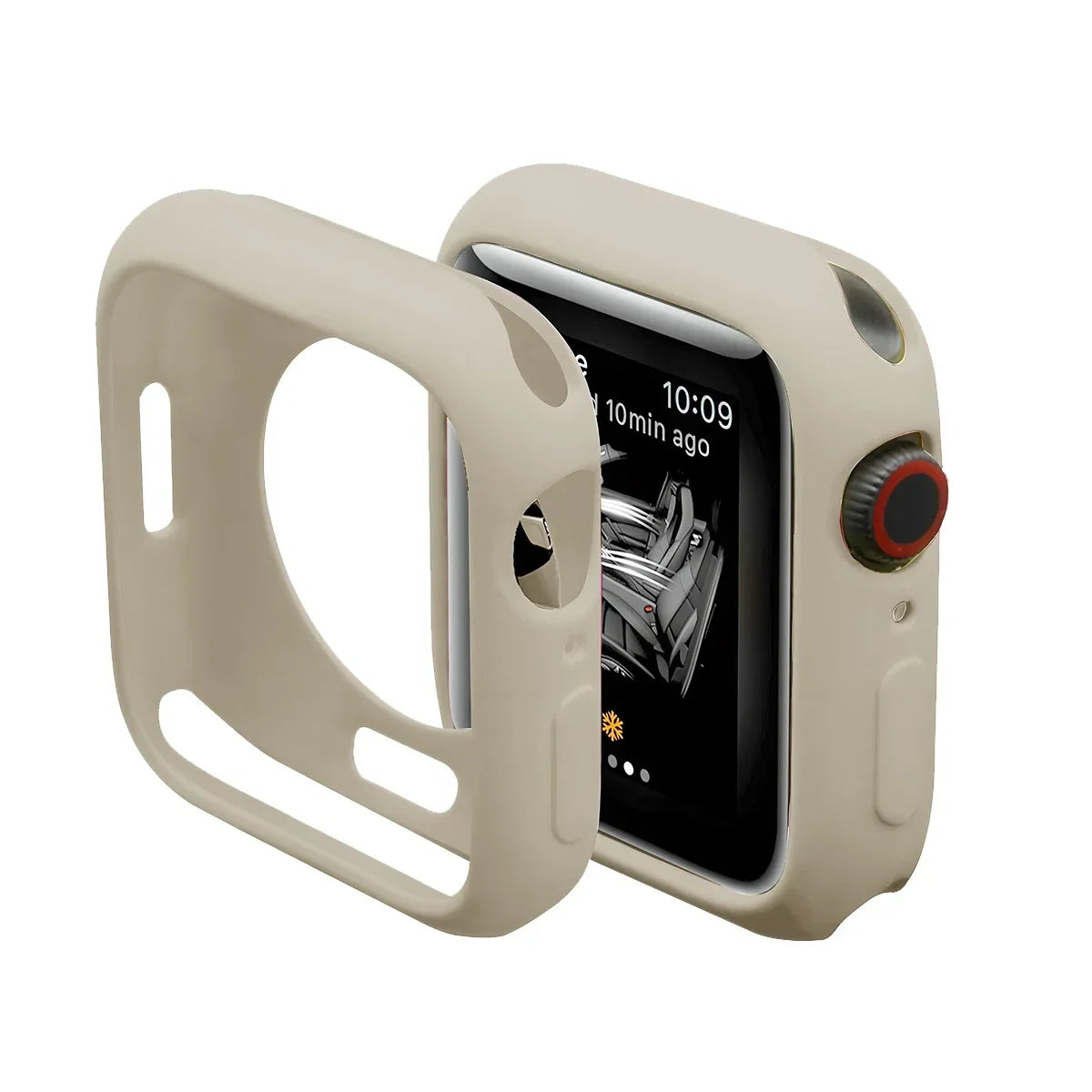Korean Cute Braied Strap + Case For Apple Watch Band 49mm 46mm 45 44 38 42 Nylon Bracelet For iWatch Series 10 9 8 7 6 5 4 3 SE Qme