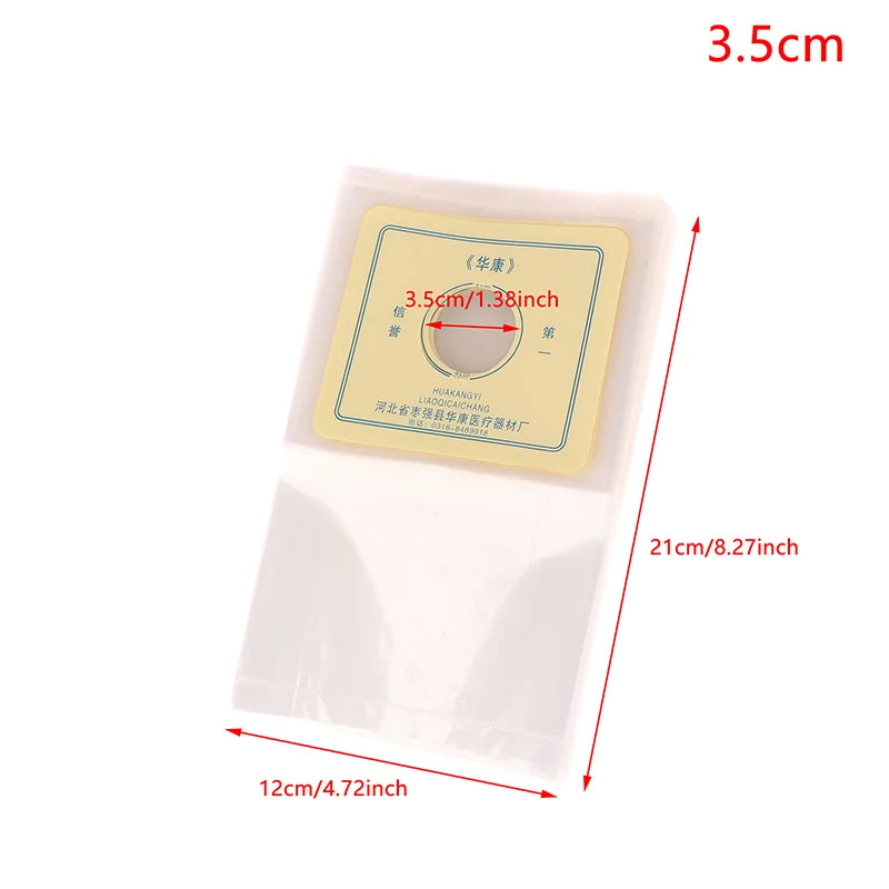 2 5 3 4 Disposable Drain Valve Colostomy Bags Adults One-piece System Qme A2