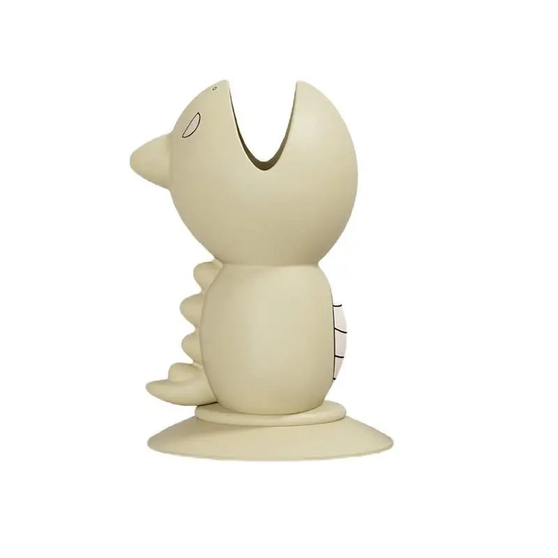 Travel Toothbrush Protective Cover Multifunctional Cartoon Silicone Qme Beige
