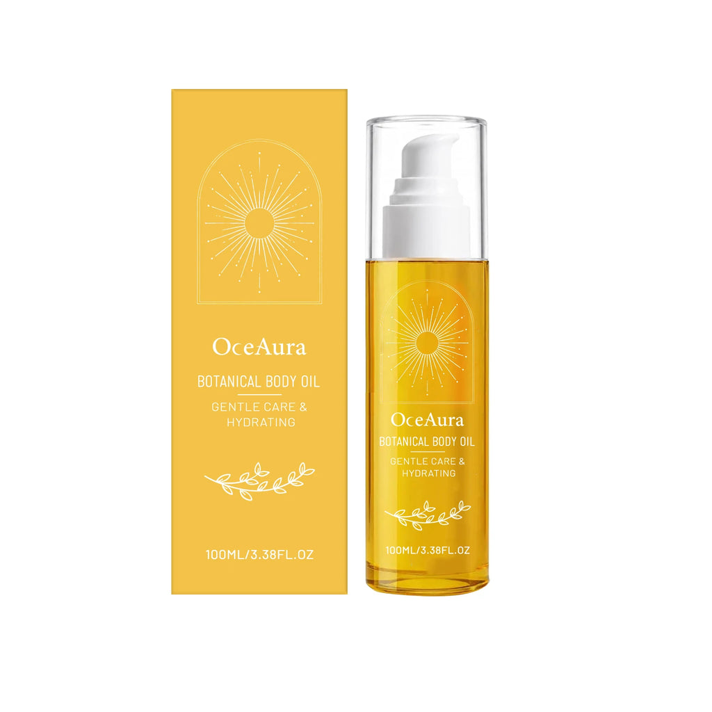 Oceaura Botanical Body Oil Gentle Brightening Smoothing Long-lasting Qme 100ml