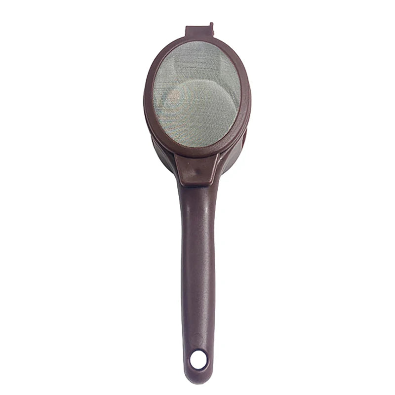Reusable Loose Leaf Strainer Bag Coffee Capsule Powder Filter Spoon Qme