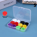 3 Glass Vials Protective Vial Caps Insulin Bottles Leak-proof Qme 12Pcs 3ml