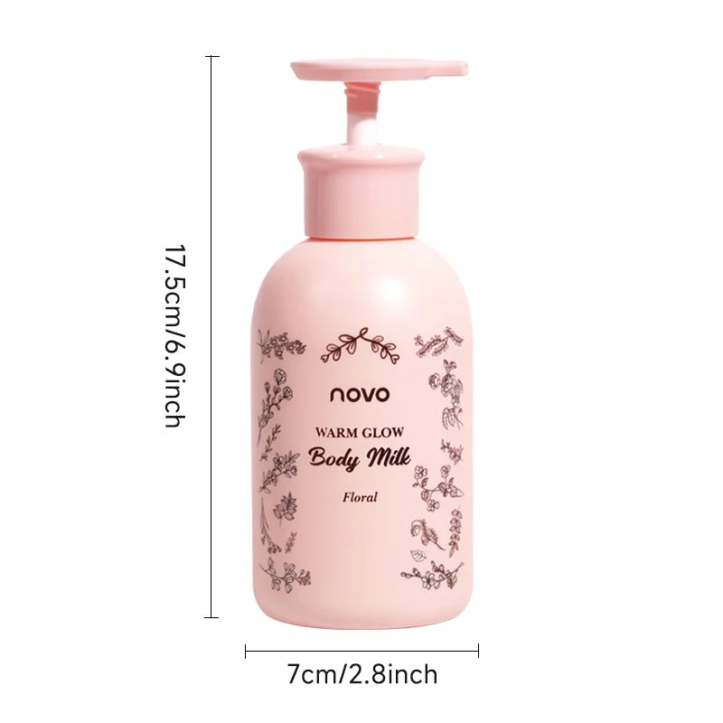 Rose Scented Body Lotion Face Moisturizer Cream Hyaluronic Acid Qme