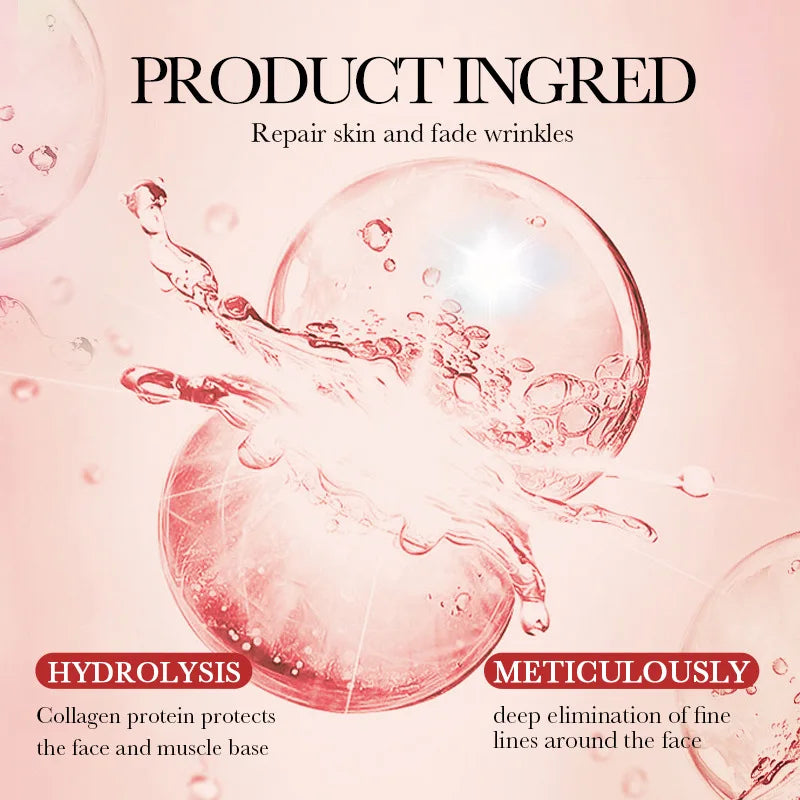 Firming Fine Lines Hydrocrystaline Patch Lifting Sagging Facial Skin Deep Nourishing Facial Mask Korean Facial Care Product Qme