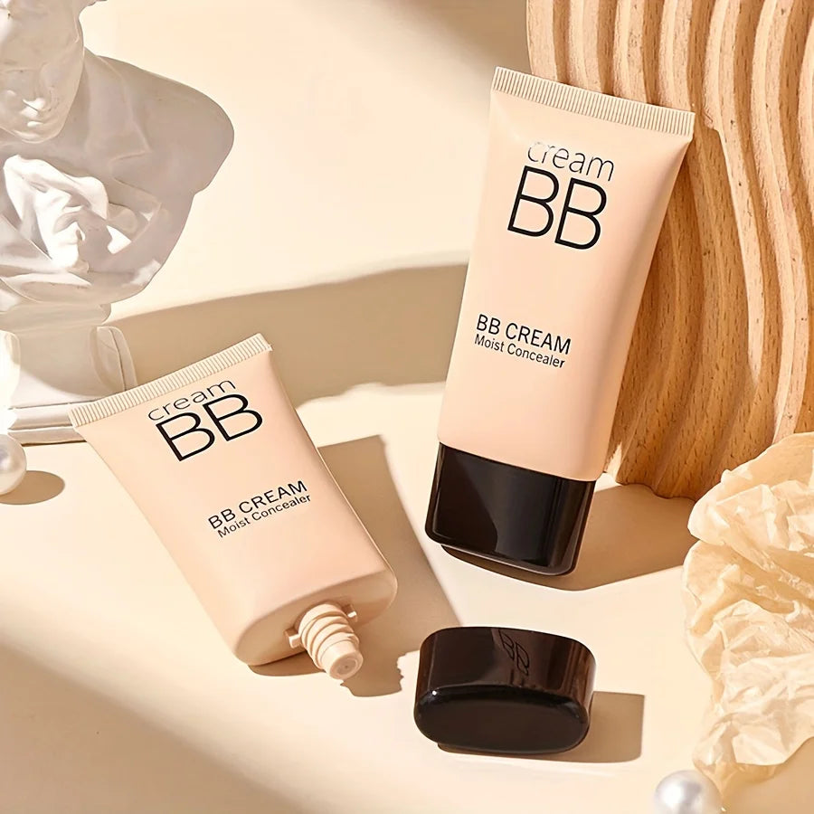 BB Cream Concealer Lasting Moisturizing Nude Makeup Liquid Foundation Qme