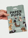Geometric Origami Cats Dogs Animals DIY 3D Qme 50 Cute Puppies