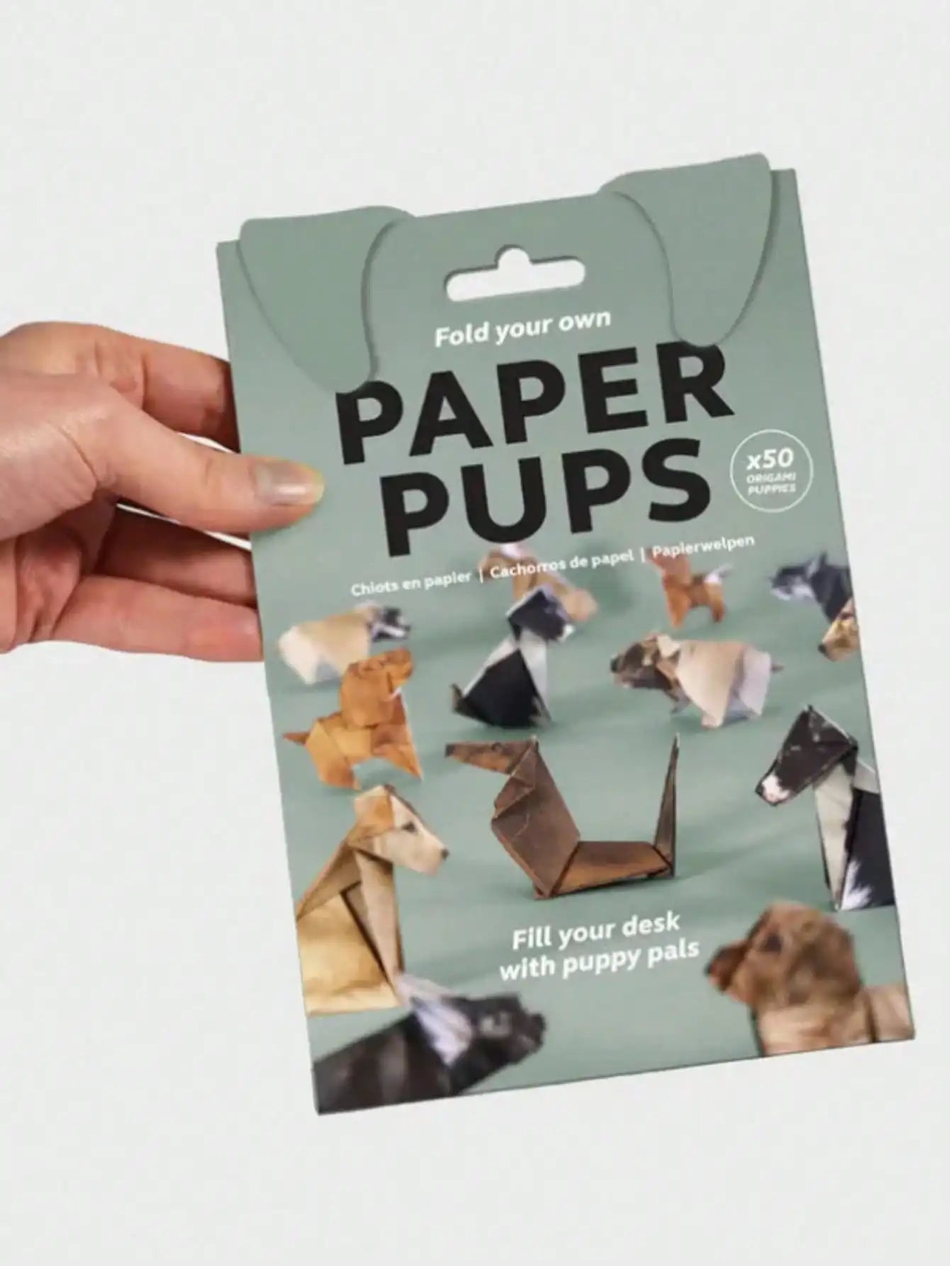 Geometric Origami Cats Dogs Animals DIY 3D Qme 50 Cute Puppies