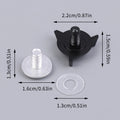 Aluminum Helmet Visor Screws Motocross Hat Accessories Special Screw Qme Default Title