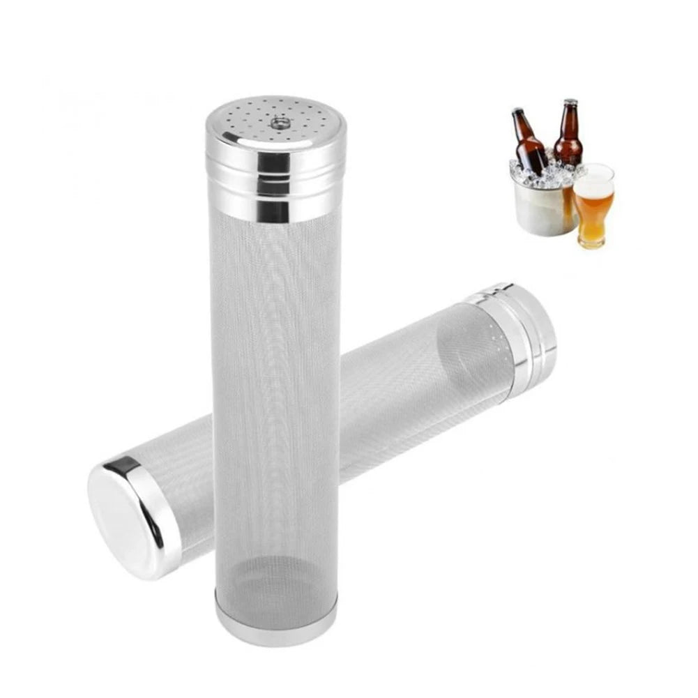 1Pc Stainless Steel 300 Micrometer Mesh Hop Beer Filter Homebrew Hop Beer Kettle Brew Filter Kitchen Tools Wine Making Qme