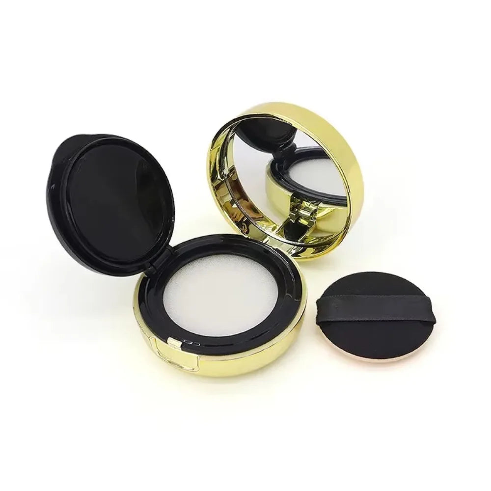 Air Cushion Foundation DIY Box Mini Cute Empty Puff Portable Mirror Qme