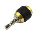 1pc Hex Shank Connecting Rod 50mm Keyless Drill Chuck Driver Quick Change Convertor Drill Bit Holder Drill Chuck Adapter Tools Qme Default Title