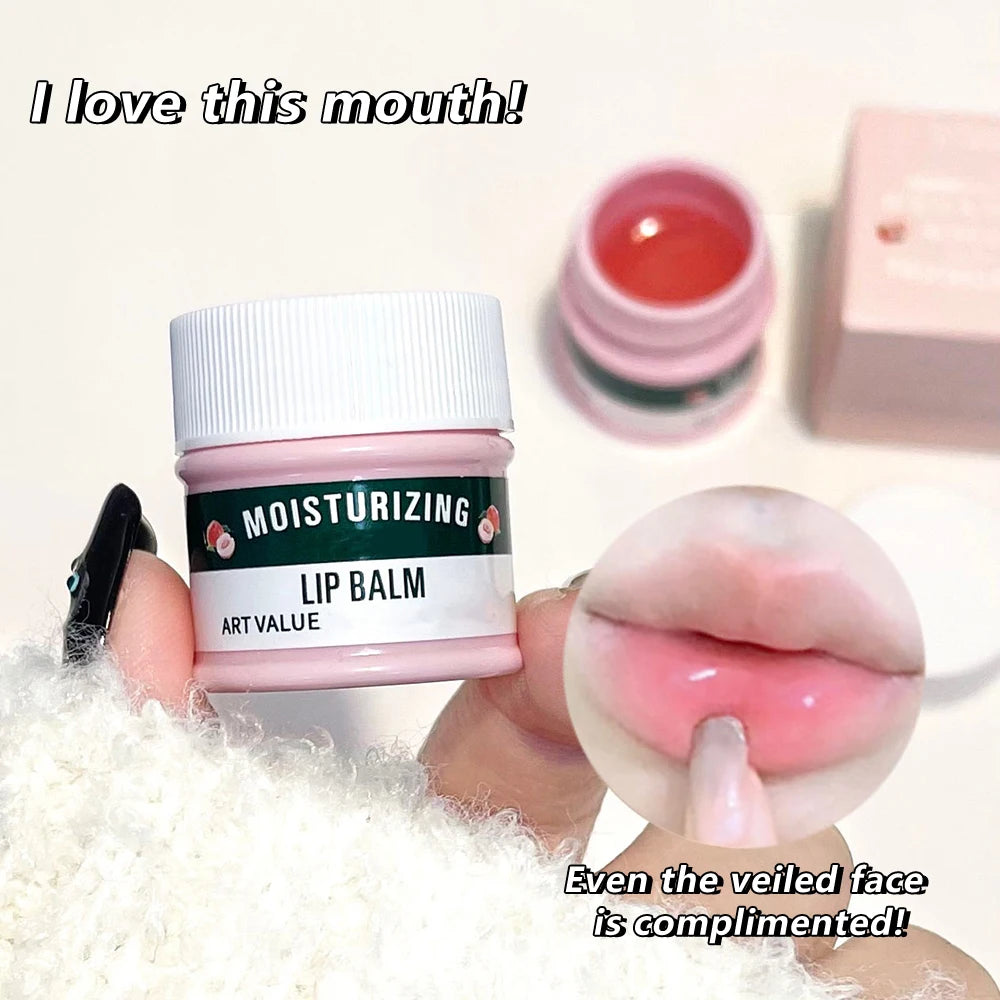 Fruit Lip Balm Cream Lip Makeup Moisturizing Classic Natural Lip Oil Long Lasting Hydrating Lip Care Product Korean Cosmetics Qme