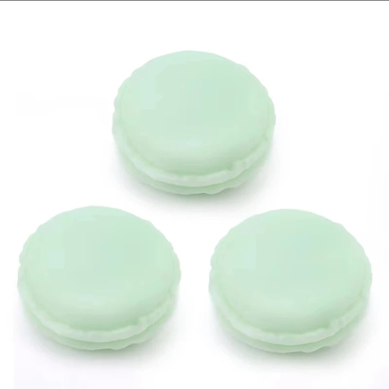 3pieces/lot Candy Color Macarons Storage Box Portable Mini Gift Package Box Lovely Jewelry Package Box Case for Small Items Qme