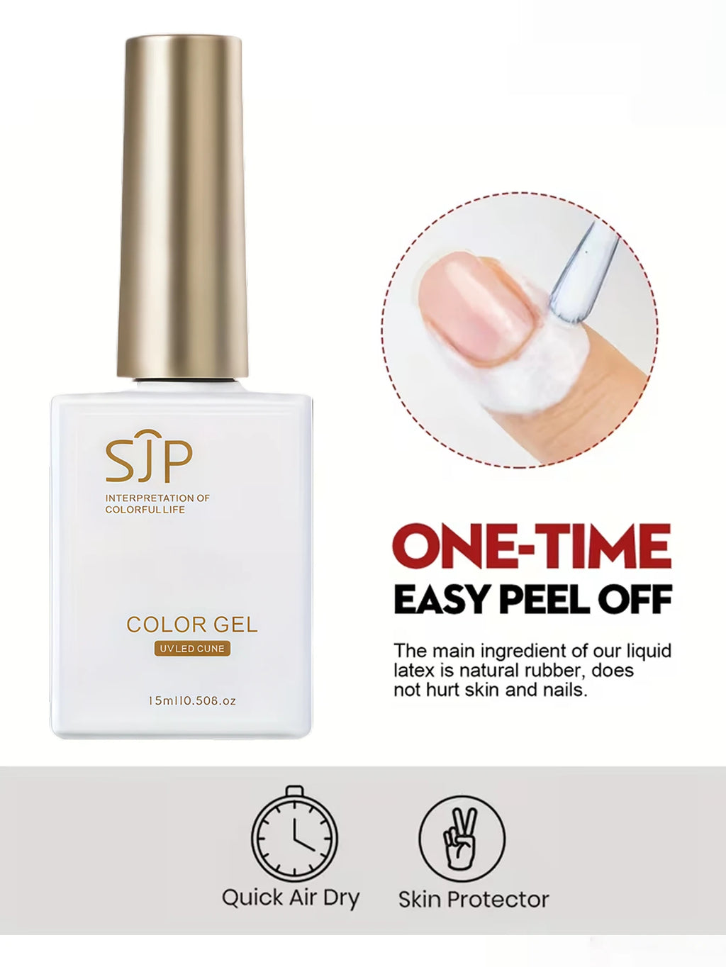 Nail Art Functional Gel UV Base Coat Extension Building Matte Qme