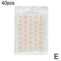 35/40Pcs Colorful Cute Star Heart Shaped Acne Treatment Sticker Invisible Acne Cover Removal Pimple Patch Skin Care Qme skin 40 counts China