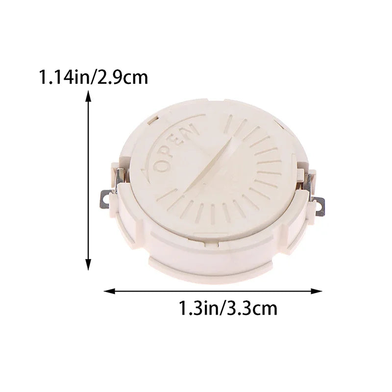 SMD CR2450 Coin Cell Holder Cover 2 Pins BS-2450-4 Button Socket Qme