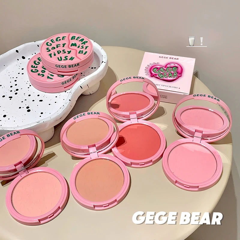 Gege Bear Vitality Blush Natural Low Saturation Shrinking Expanding Qme