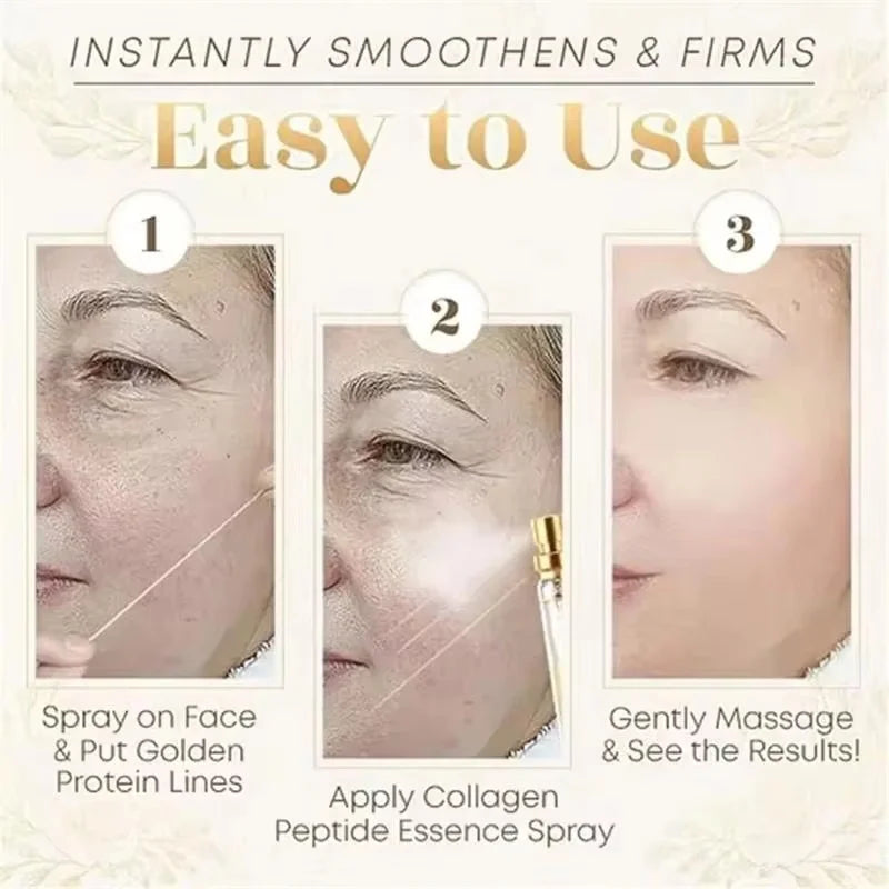 Instant Collagen Protein Threads Lifting Firming Absorbable Face Filler Anti-aging Deep Repair Fade Fine Lines Korean Skincare Qme