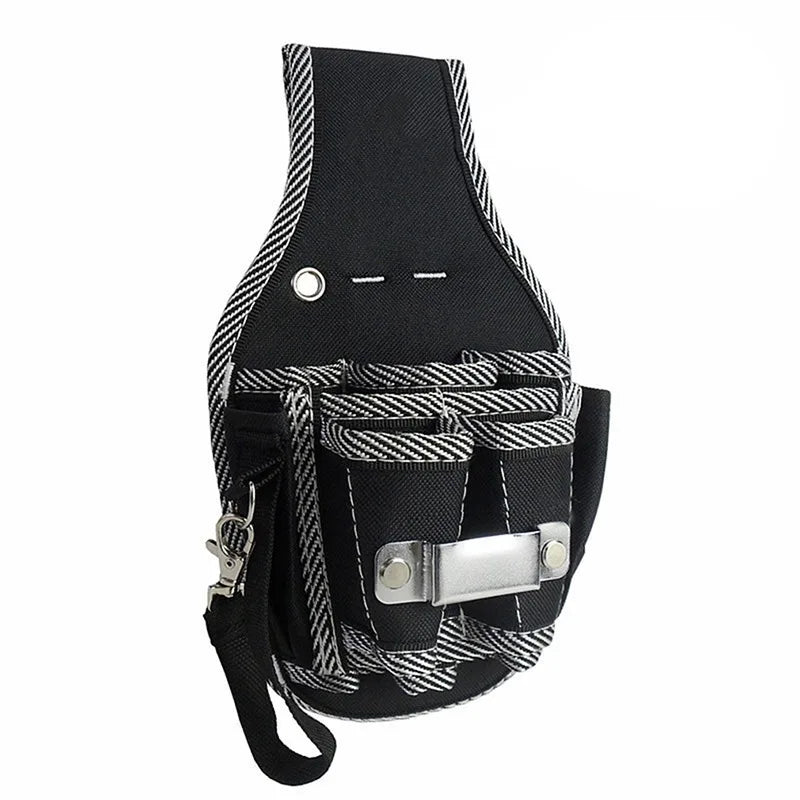 1 Tool Belt Screwdriver Utility Holder Nylon Fabric Bag Electrician Qme