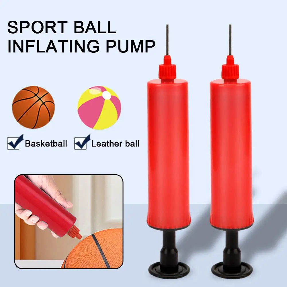 Portable Sports Ball Pump Mini Hand Air Pump Inflator Outdoor Sport Football Soccer Basketball Ball Inflating Portable Pump Tool Qme