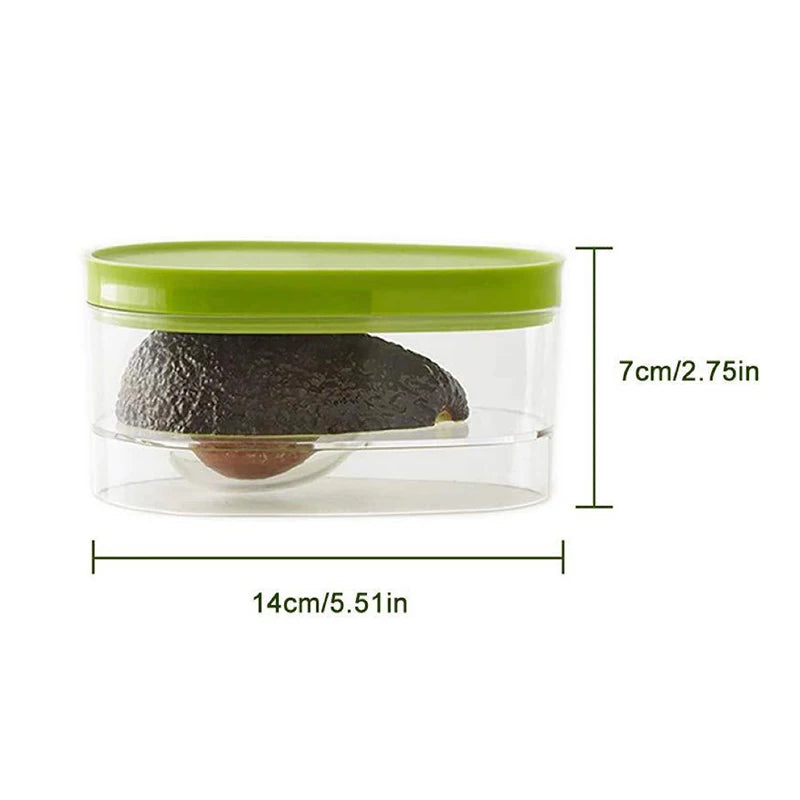 Kitchen Crisper Vegetable Organizer Box Avocado Food Storage Space Qme Default Title