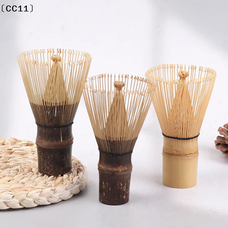 Bamboo Matcha Whisk Tea Brush Handmades Bamboos Multifunctional Qme