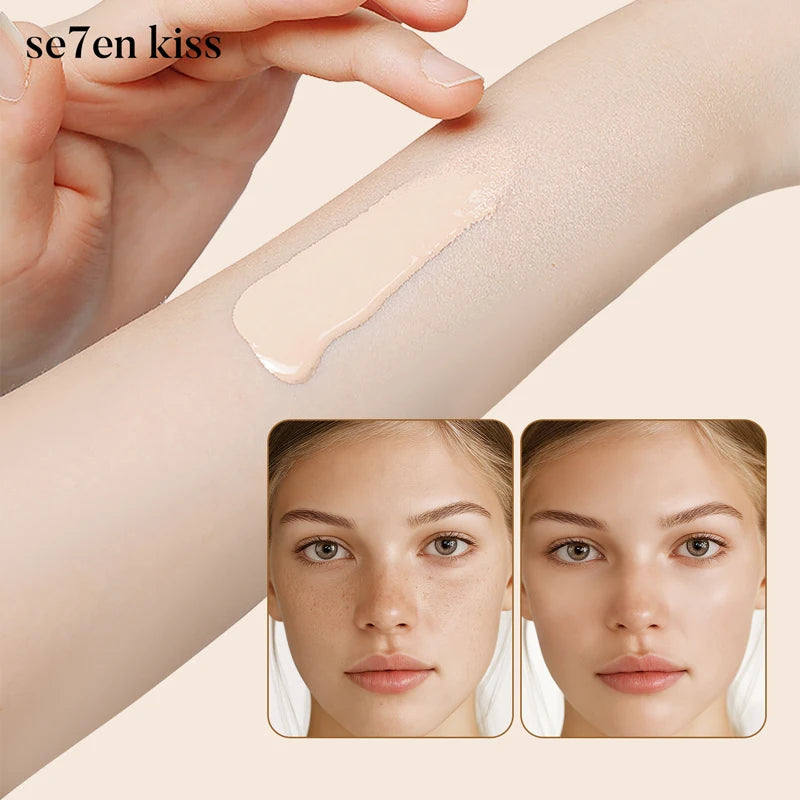 Lightweight Moisturizing Liquid Foundation Durable Waterproof Qme