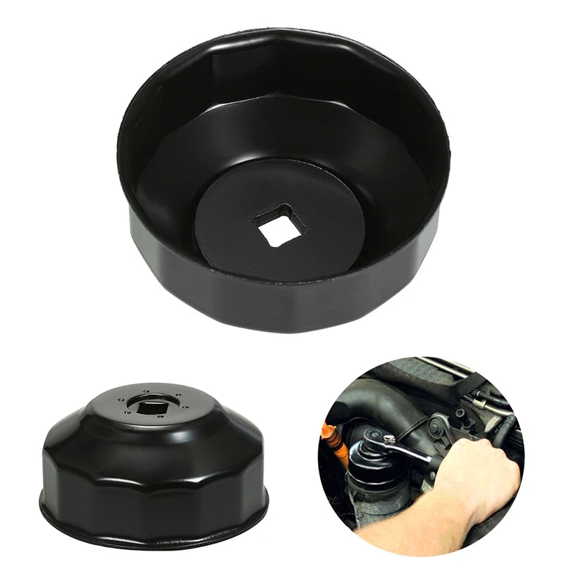 14 Flutes Oil Filter Cap Wrench Socket Accessories Remoal Tool K75 Qme