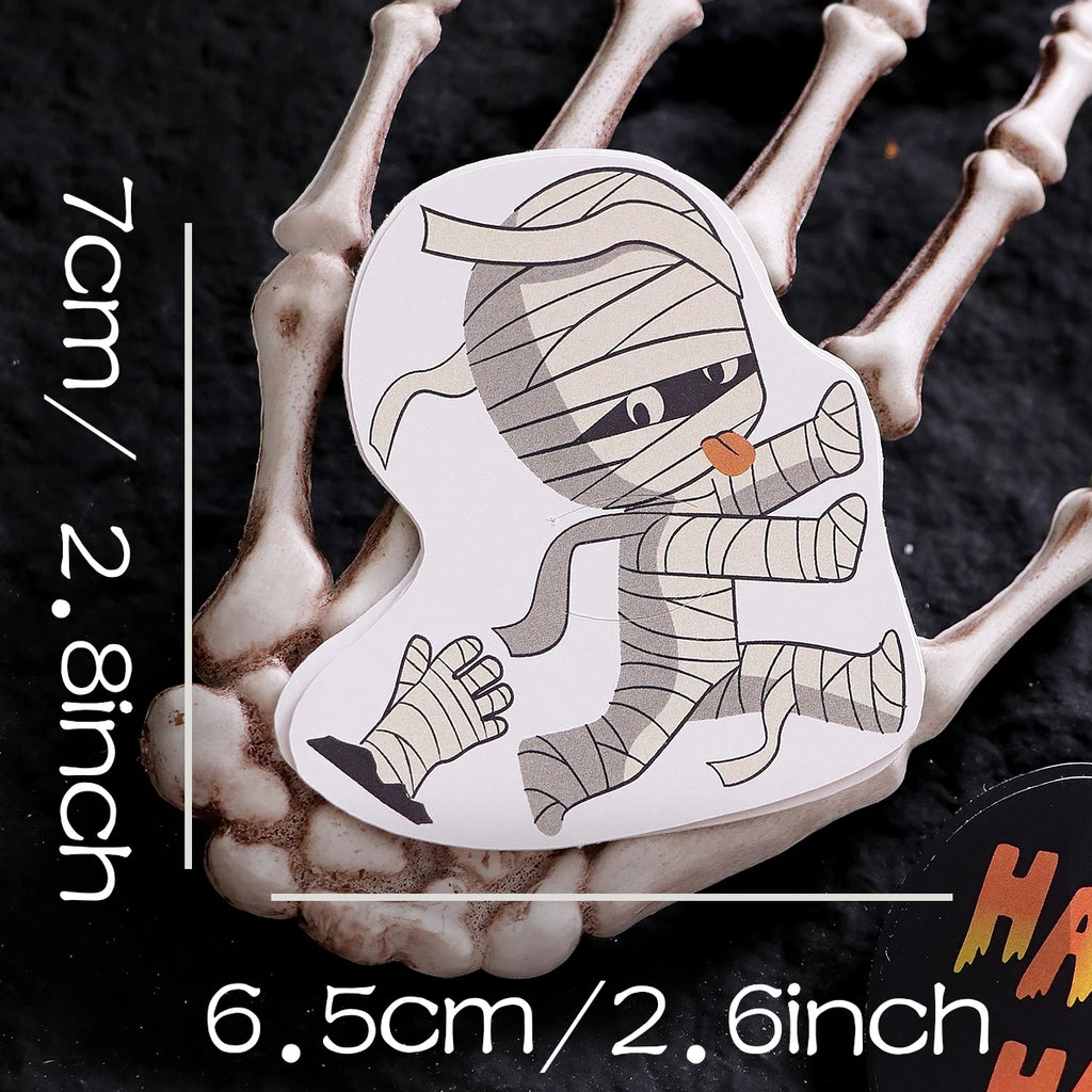 Halloween Lollipop Cards—Pack of 30: Fun Halloween Candy Cards for Kids, Featuring 6 Different Witch Designs to Celebrate Halloween Qme