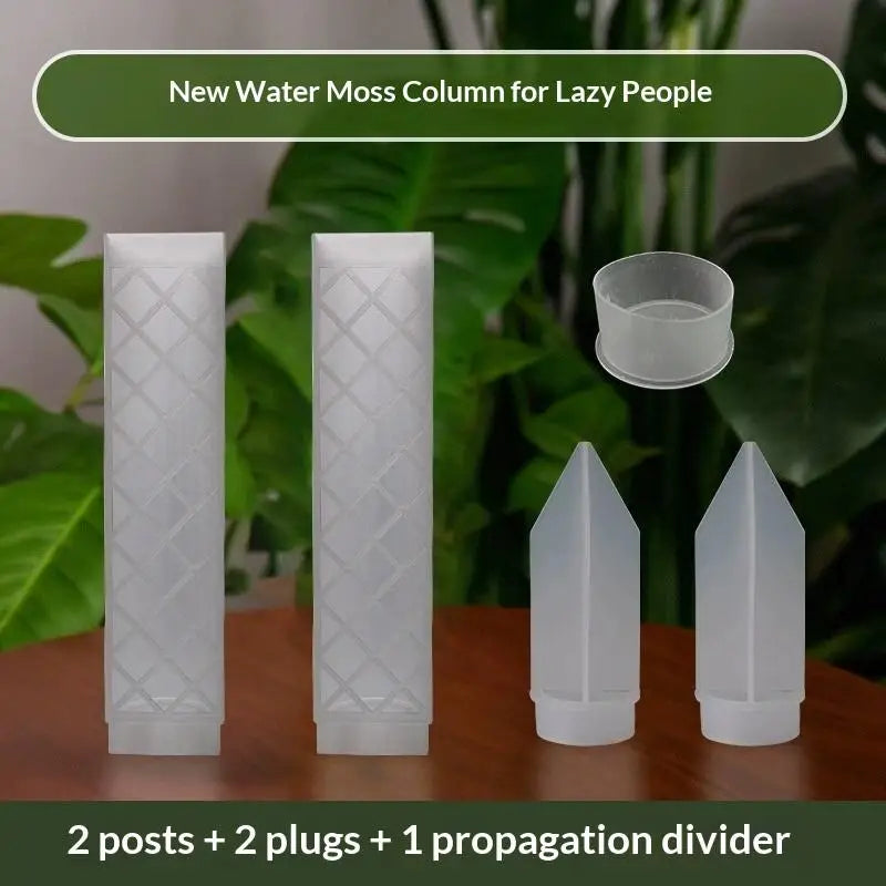 D-shaped Self-watering Plant Drip Plastic Adjustable Flow Rate Moss Qme H