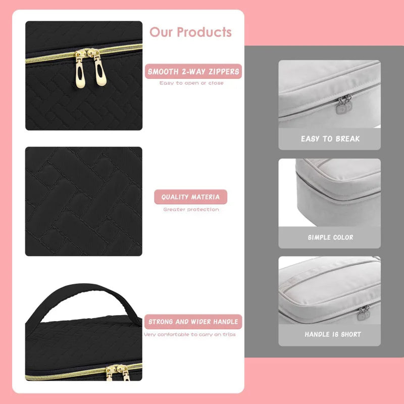 Nail Polish StorageBag Essential Oil Storage Nail Products Baking Lamp To Accommodate Portable StorageBox Qme